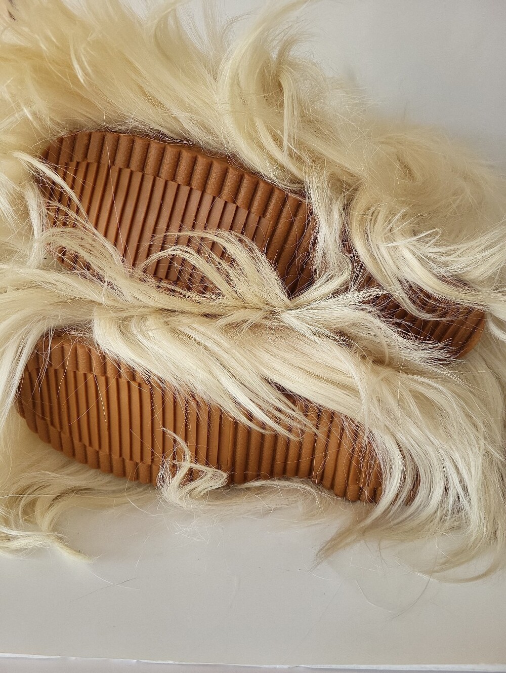 TREND Vintage 100% Goat fur apres ski "Yeti" boots - Picture 8 of 10